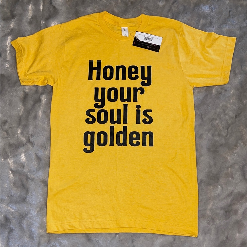 Golden Soul Graphic Tee | Inspirational Quote Tee-Shirt